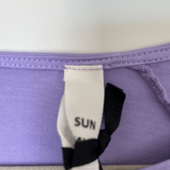 Asymmetrical long sleeve cotton tshirt - Picture 4 of 9